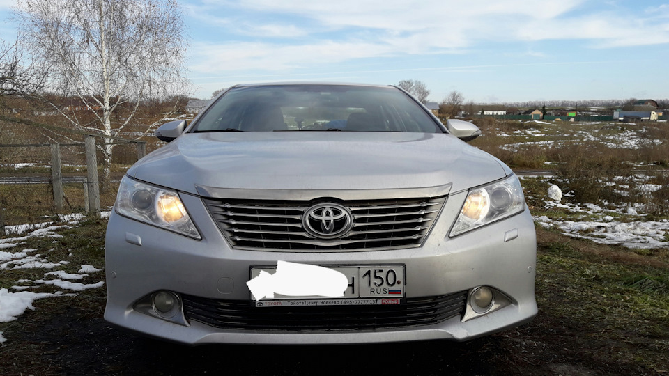 Дальний вполнакала #2 — Toyota Camry (XV50), 2,5 л, 2012 года ...