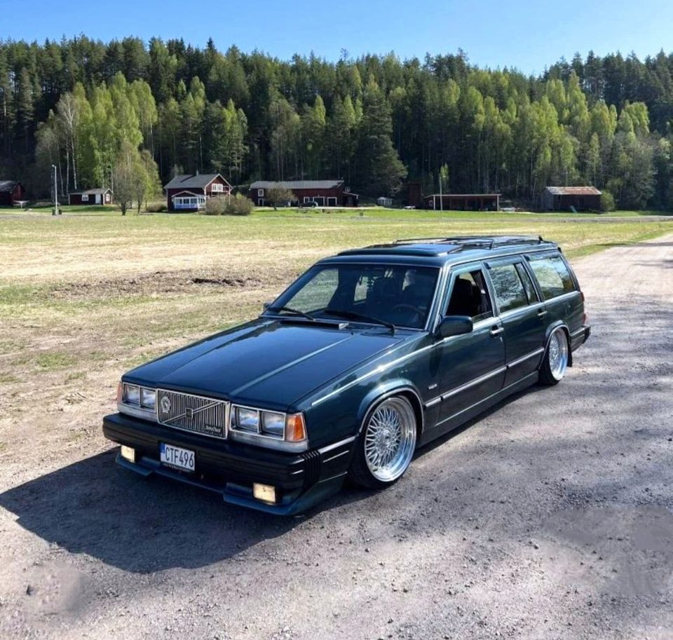 Старая реклама Volvo 740 и просто фото — Volvo 740, 2,3 л, 1989 года |  фотография | DRIVE2