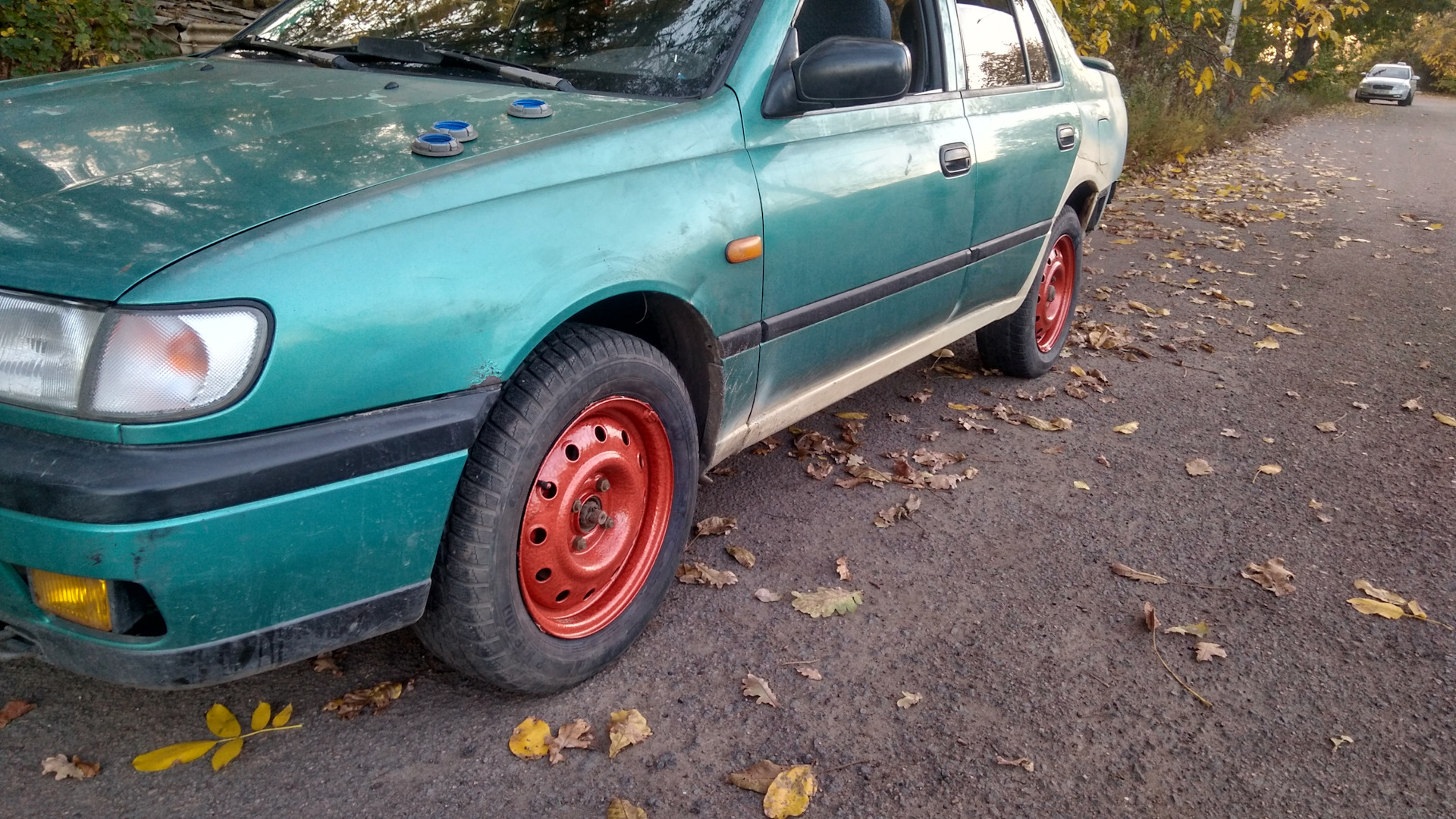 Демисезонные 14 колеса) — Nissan Sunny (N14), 1,4 л, 1995 года ...