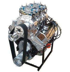 $19812=1072 HP Chevy Supercharged Big Block 572 Stroker Complete Engine.