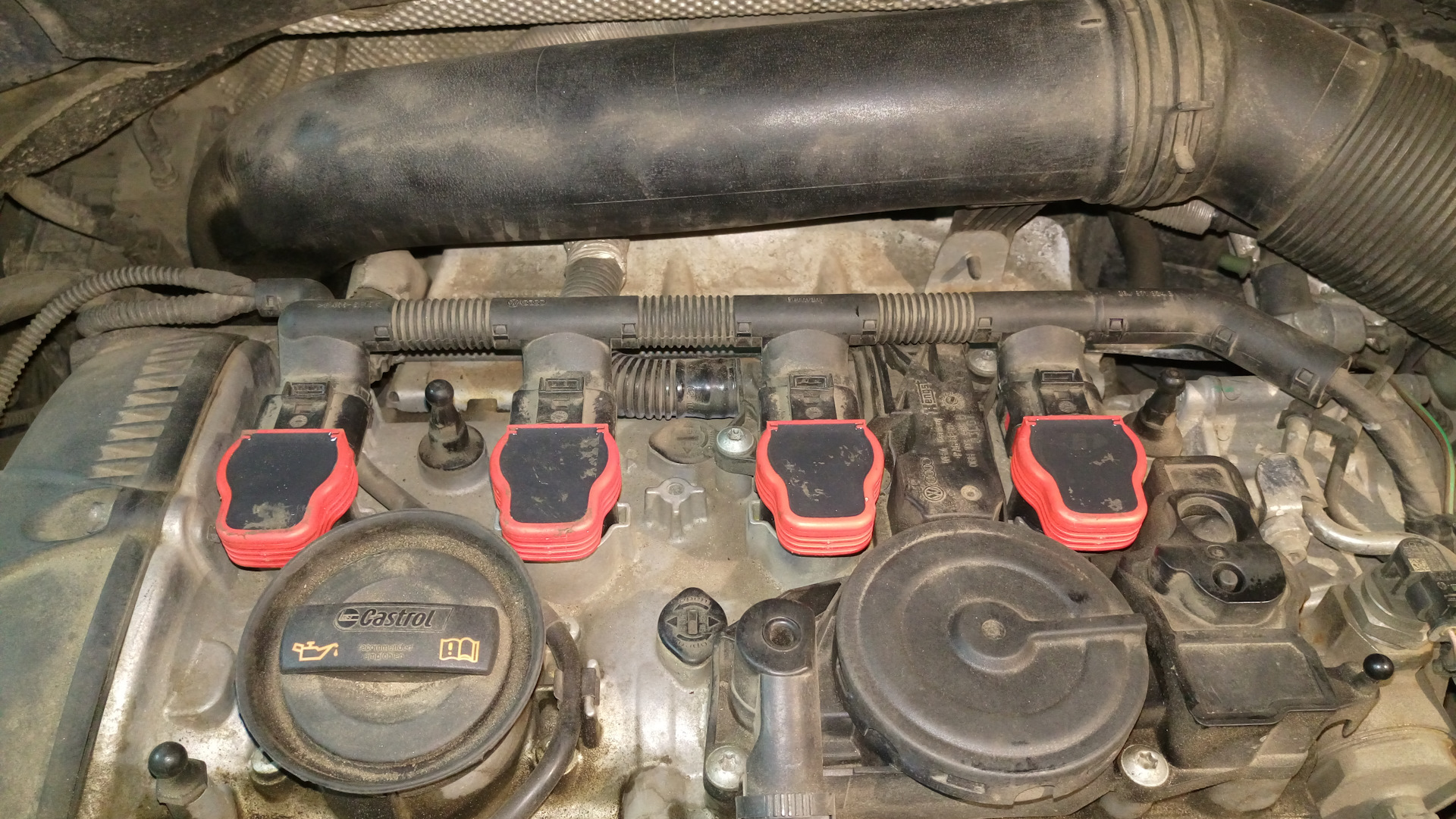 свечи NGK BKR7EIX "Iridium IX" 2667+катушки R8 — Skoda Octavia RS A5 ...