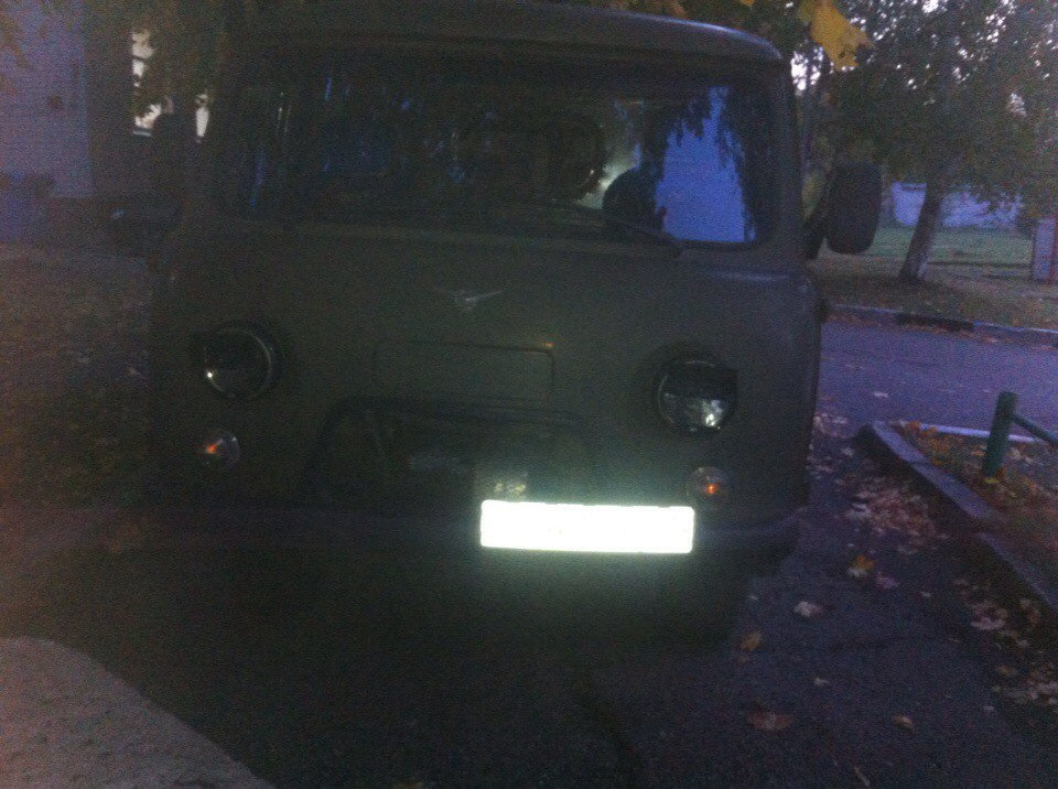 Светомаскировка — УАЗ 3741, 2,5 л, 2003 года | аксессуары | DRIVE2