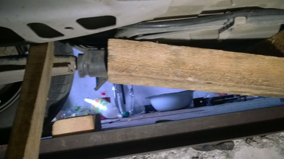 Замена заднего сайлентблока (на ланьке одноклубника) — Daewoo Lanos, 1 ...