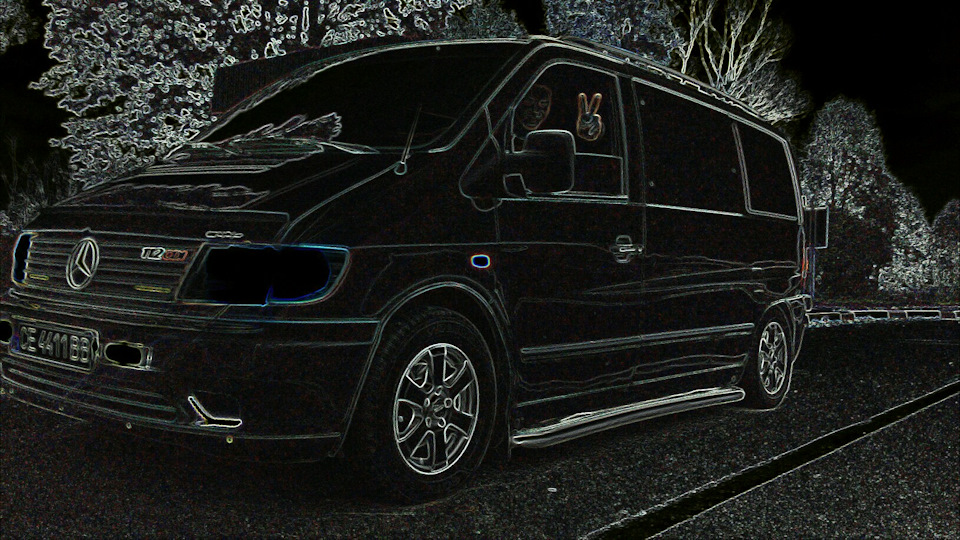 Рисунок mercedes vito