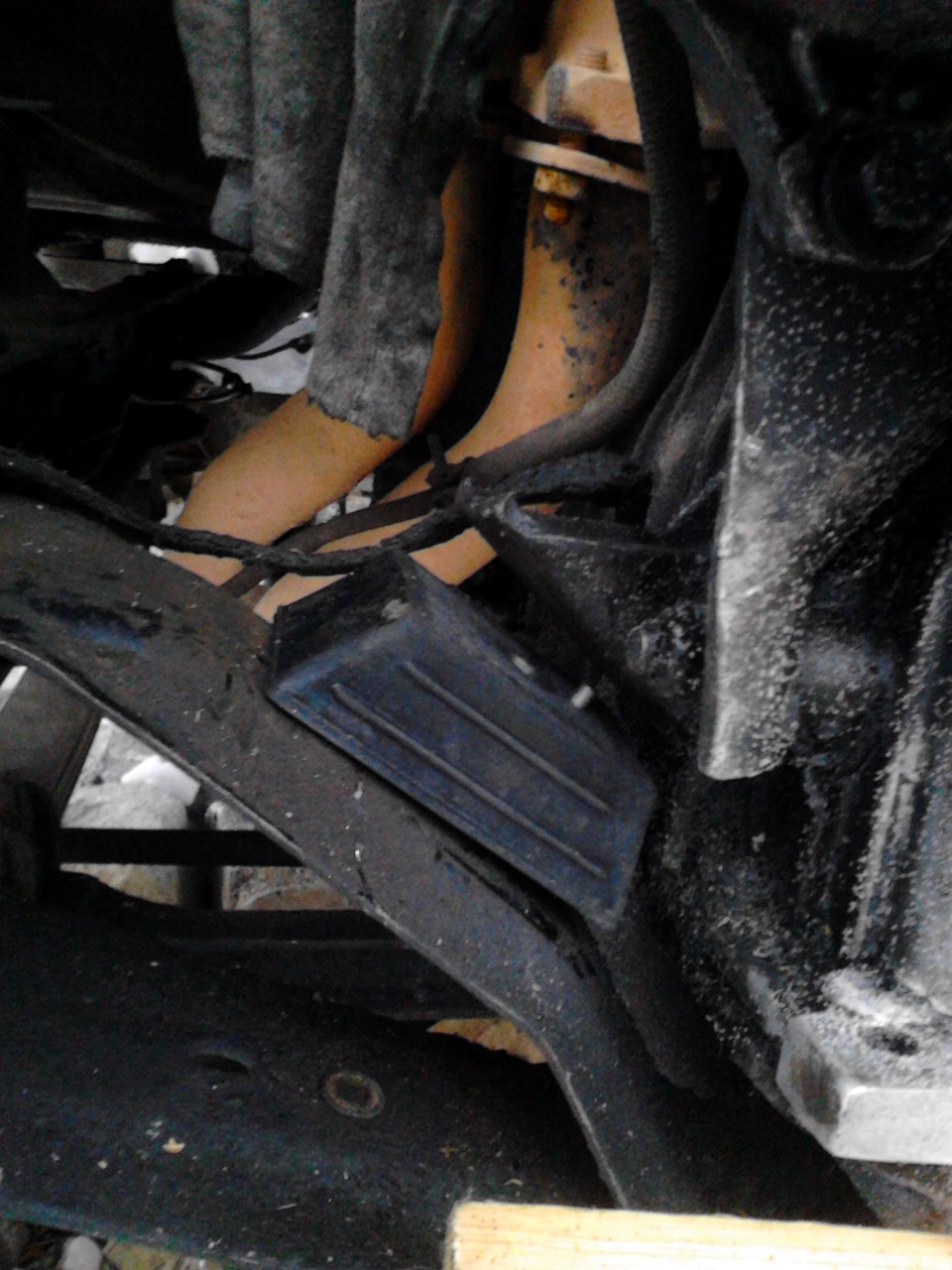 меняю опорные подушки — ГАЗ Газель, 2,4 л, 1996 года | своими руками ...