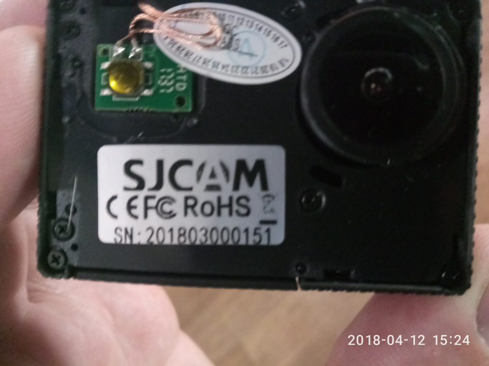 Установка sj4000 в машину