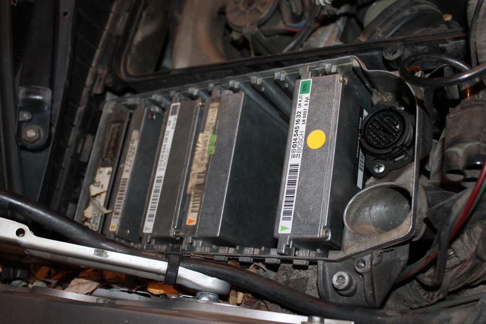 Разборка впускного коллектора — Mercedes-Benz S-Class (W140), 4,2 л ...