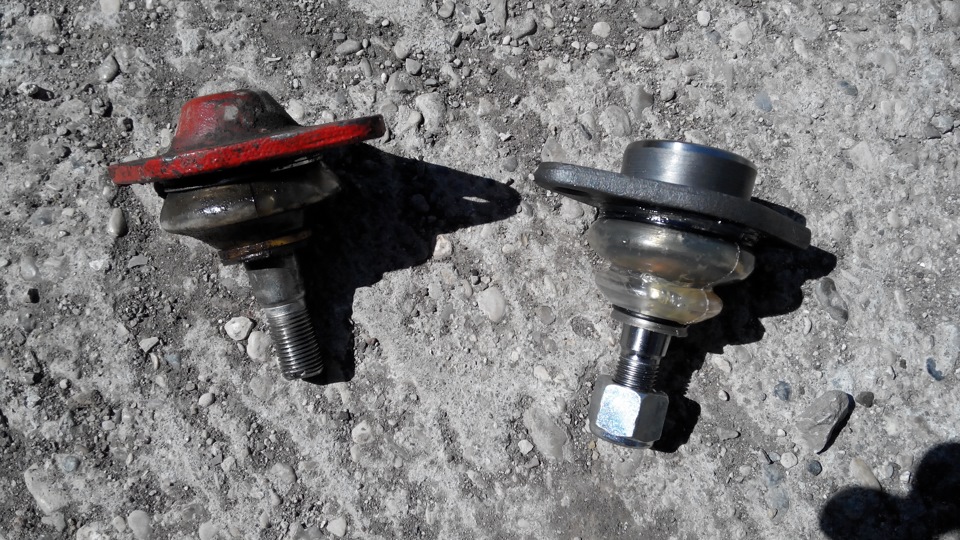 Замена шаровых и яиц — Lada Приора седан, 1,6 л, 2007 года | своими ...