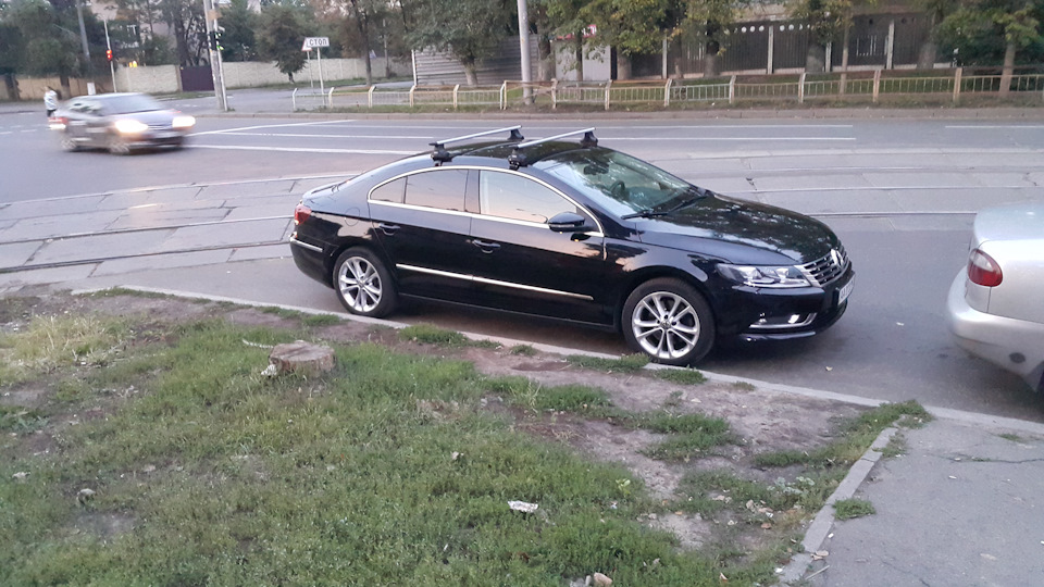 Приобрел багажник на крышу THULE — Volkswagen Passat CC, 1,8 л, 2012 ...