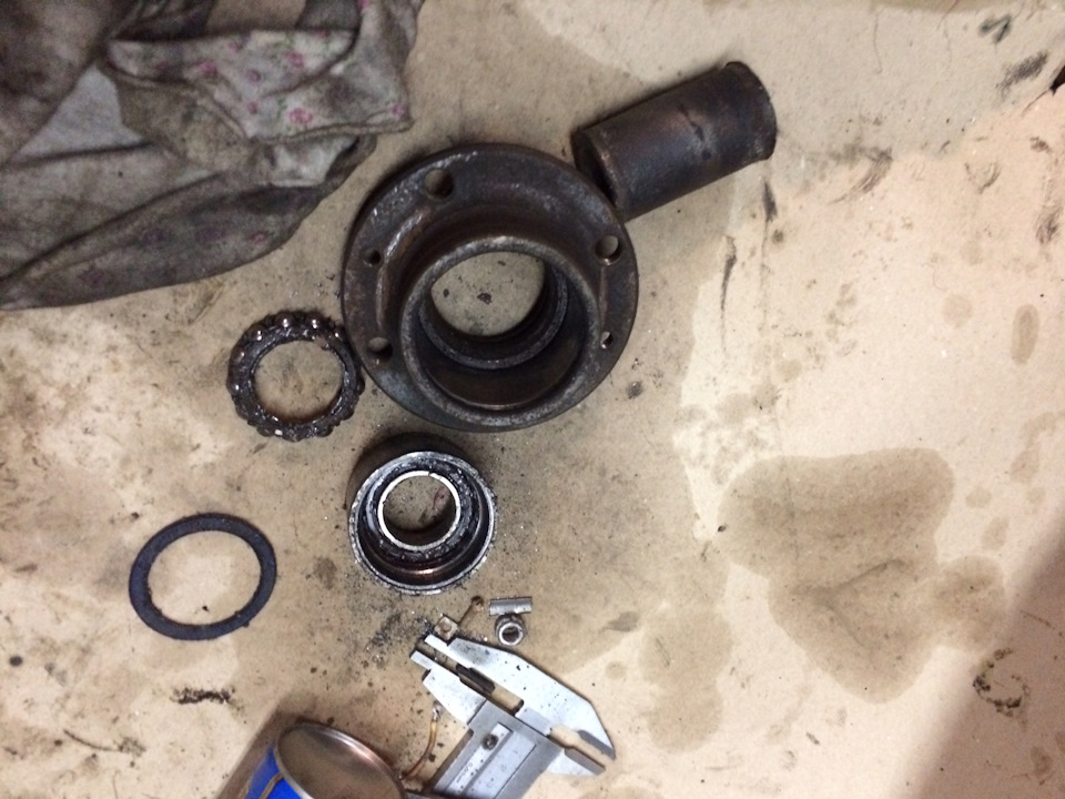 Замена задних ступичных подшипников — Lada 2114, 1,6 л, 2011 года ...