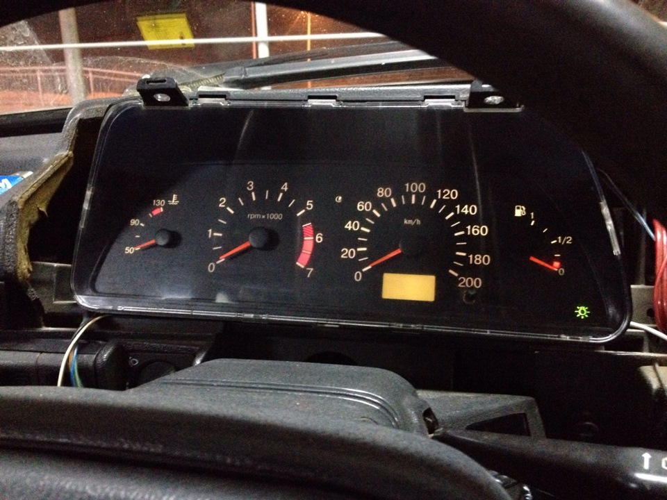 приборка счетмаш 2110 в ВАЗ 2108 — Lada 21099, 1,5 л, 1993 года ...