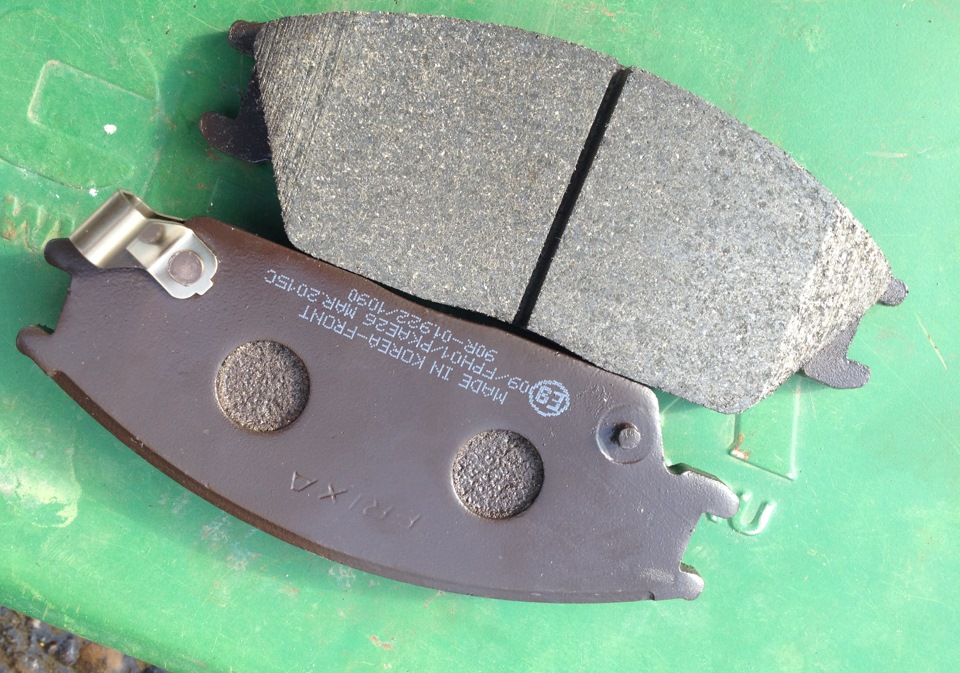 Sangsin sp1181. 4 артикул. 4. Колодки гетц. Передние тормозные колодки хендай акцент 2008.