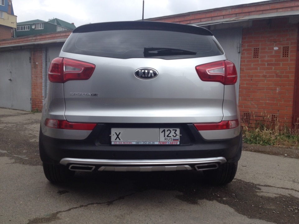 Kia sportage 4 фото снизу