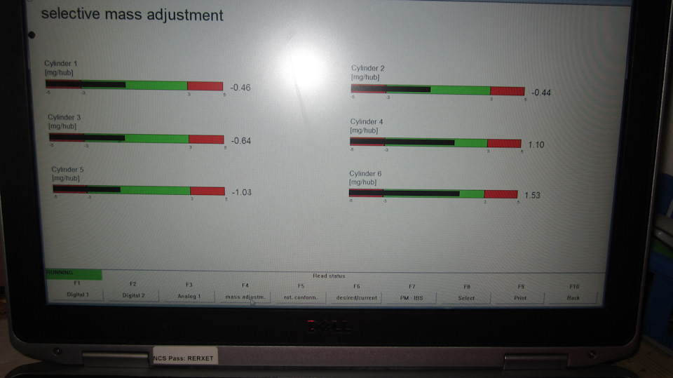 Тест форсунок на слив в обратку — BMW X6 (E71/E72), 3 л, 2009 года ...