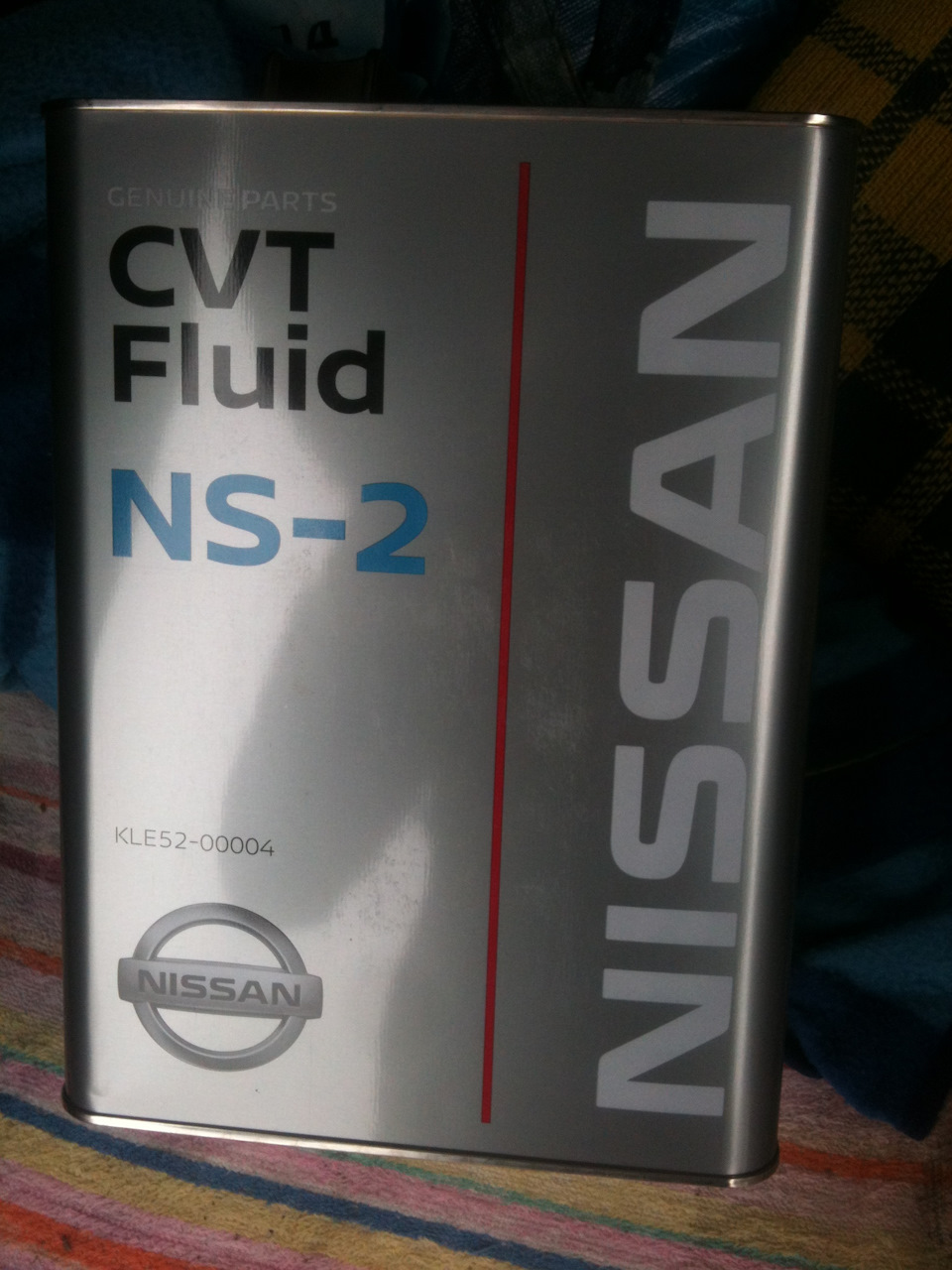 KLE5200004 Nissan CVT NS-2, жидкость для вариатора (4л.) NISSAN ...