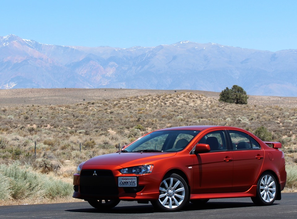 Пробег в милях: 50,000. В км: 80450. — Mitsubishi Lancer X, 2,4 л, 2010 ...