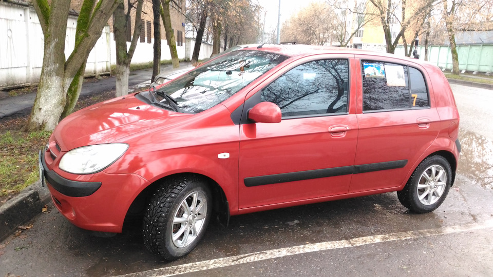 Зимние колеса Dunlop SP Winter Ice 02 + Скад Монако — Hyundai Getz, 1,4 ...
