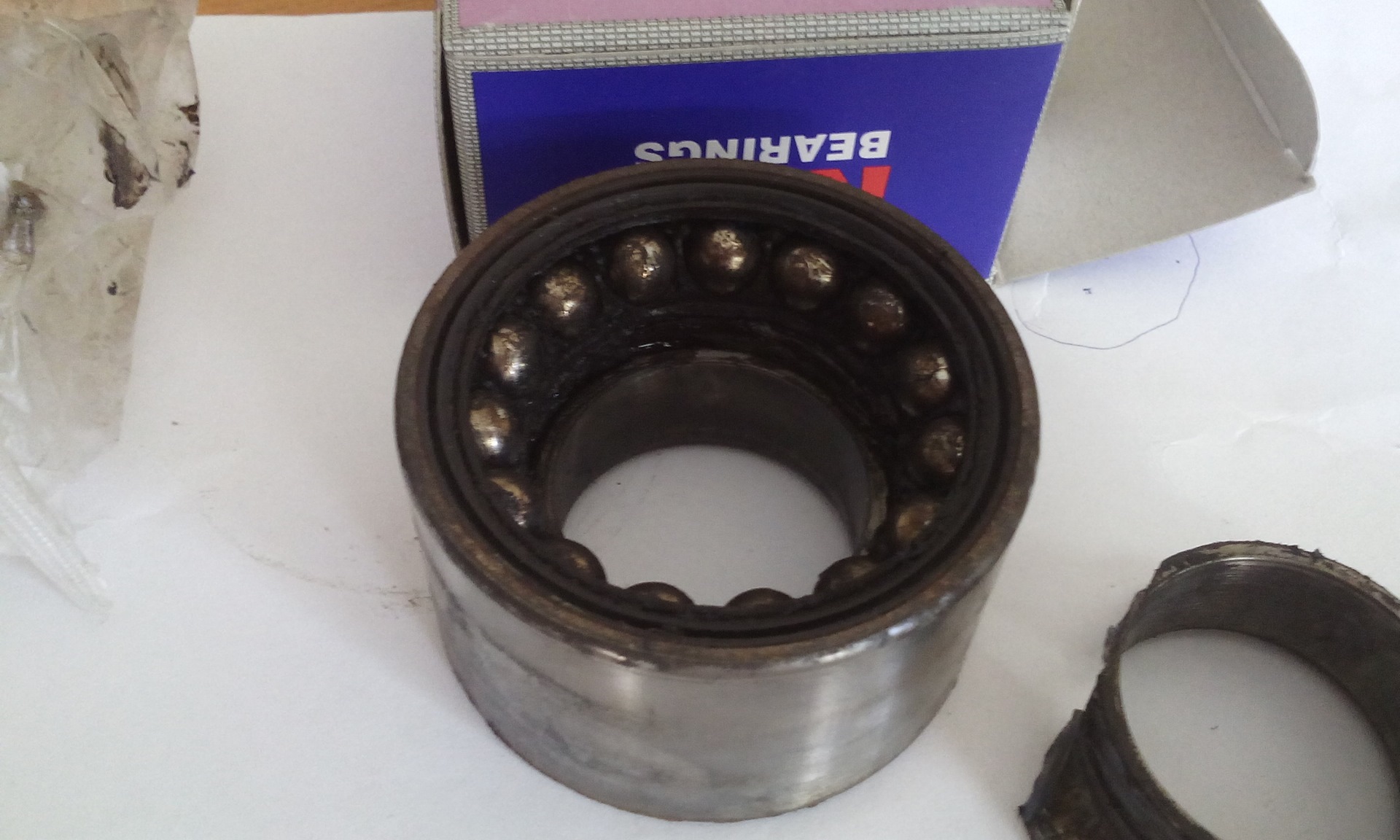 подшипник ступицы — Toyota Corolla (120), 1,6 л., 2004 года | своими ...