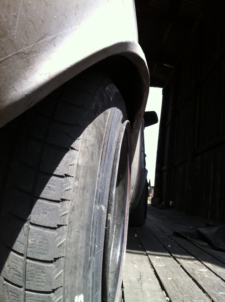 Расширение задних арок — ГАЗ 31029, 2,4 л, 1994 года | колёсные диски ...