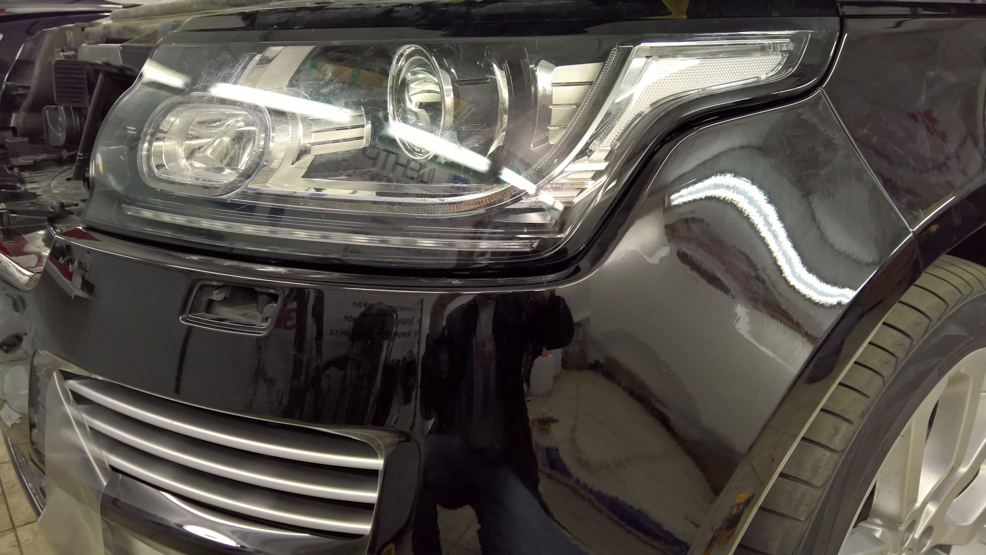 Защитная пленка на автомобиль Range Rover Vogue — Центр Автотехнологий ...