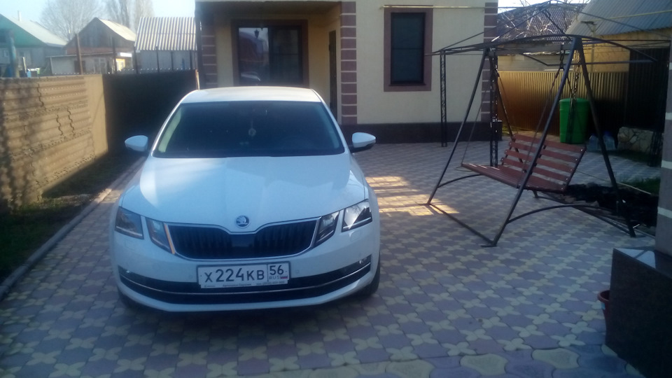 колодки — Skoda Octavia A7 Mk3, 1,4 л, 2017 года | плановое ТО | DRIVE2