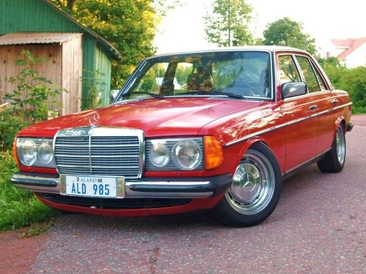 Мерседес w123 без бамперов