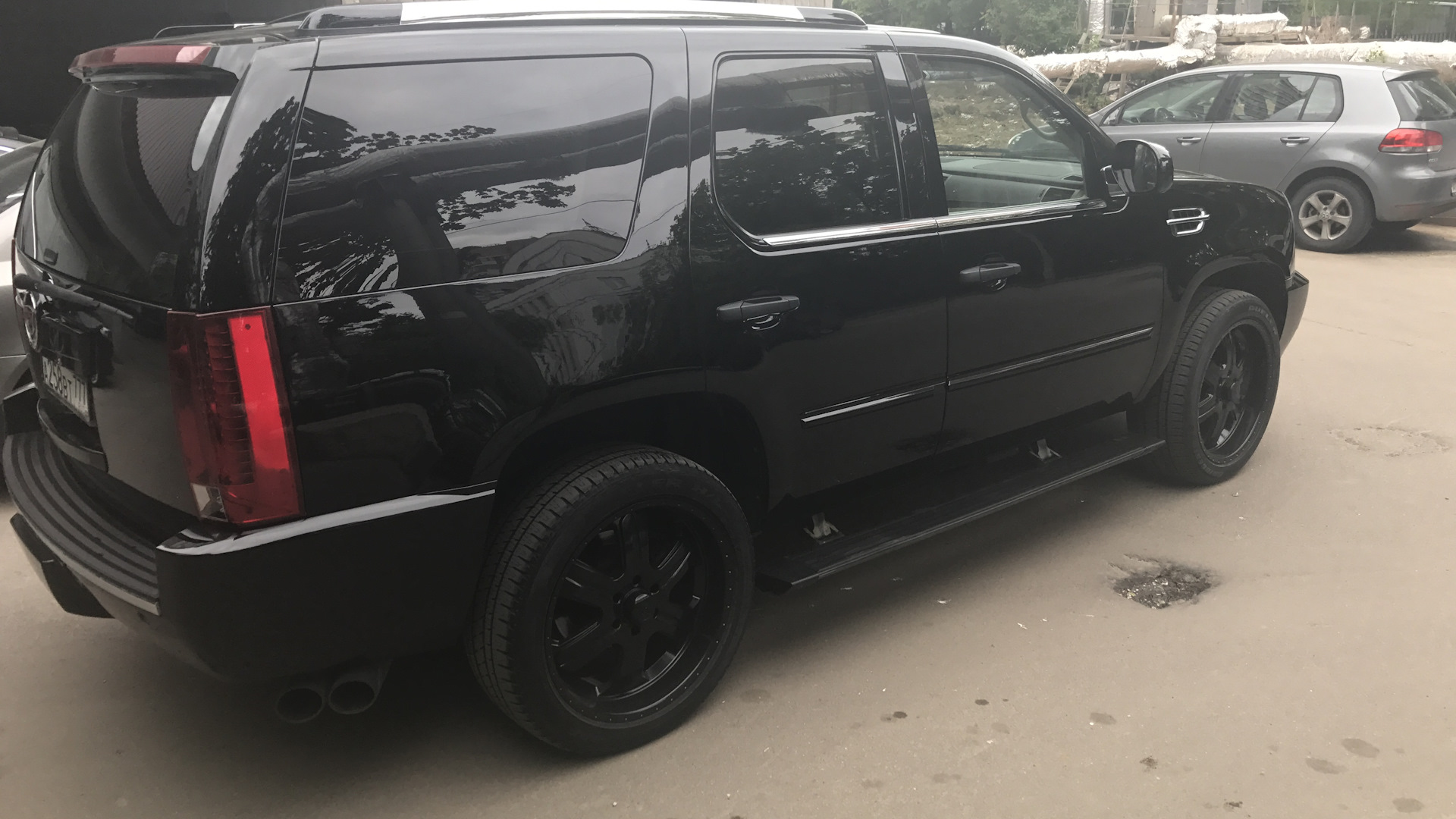 Cadillac Escalade Black антихром