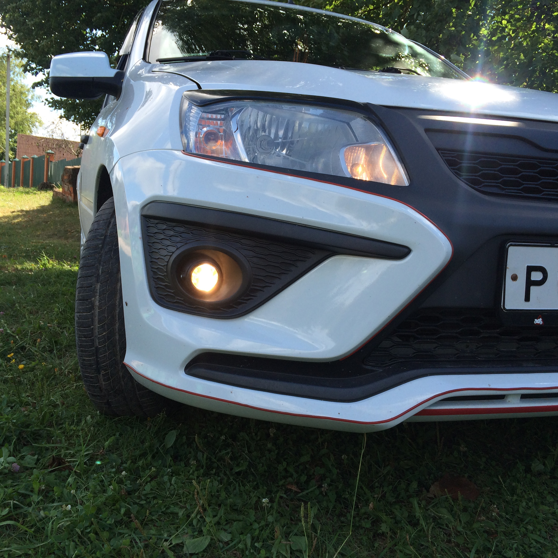 подключил противотуманки — Lada Гранта, 1,6 л, 2014 года | электроника ...