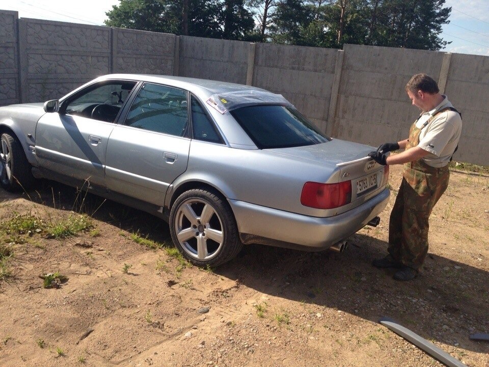 Последние штрихи — Audi A6 (C4), 2,2 л, 1996 года | стайлинг | DRIVE2