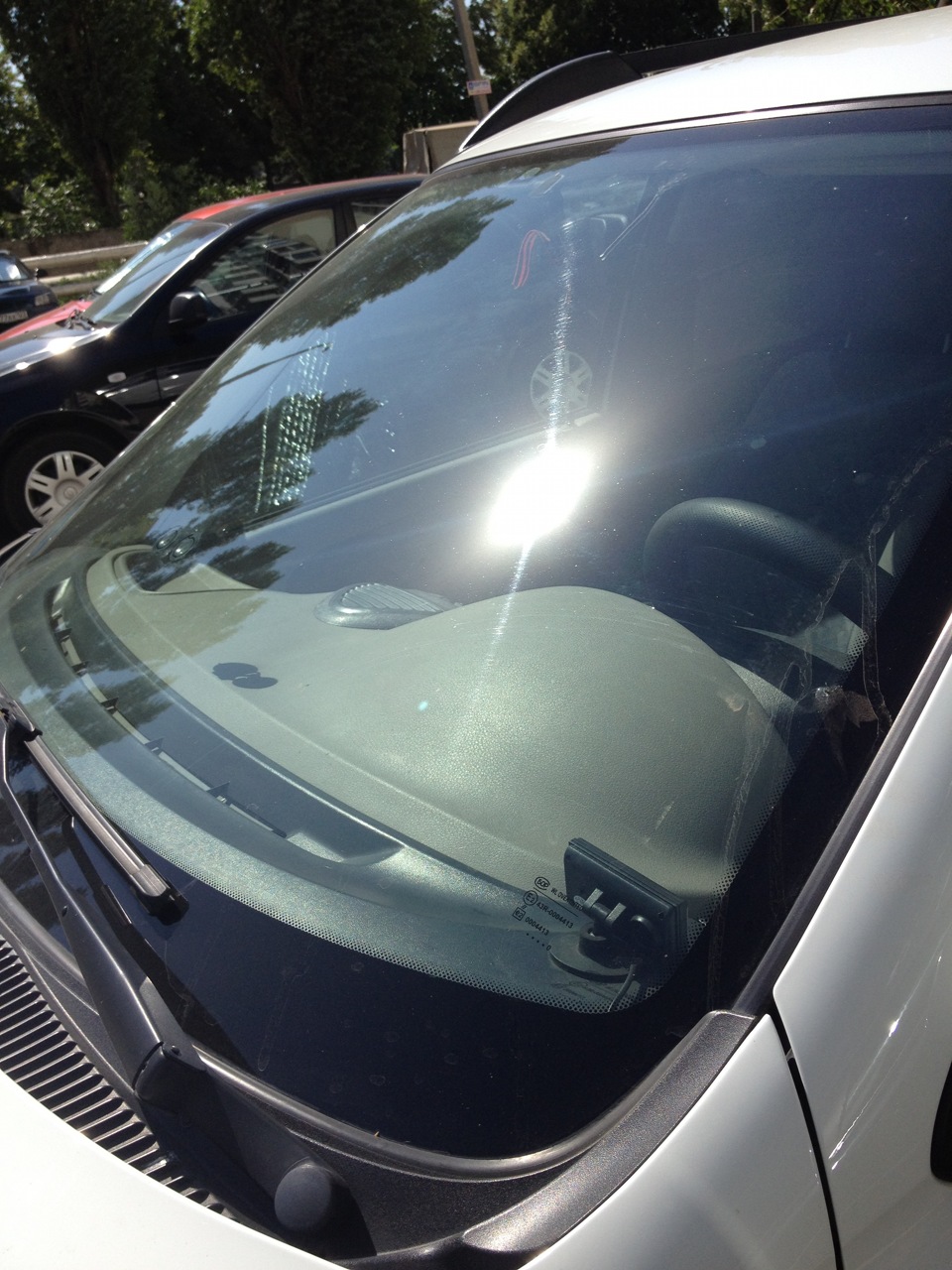 Решил поменять лобовое — Lada Калина универсал, 1,6 л, 2010 года ...