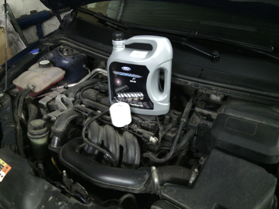 поменял масло — Ford Focus Hatchback II, 1,4 л, 2009 года | плановое ТО ...