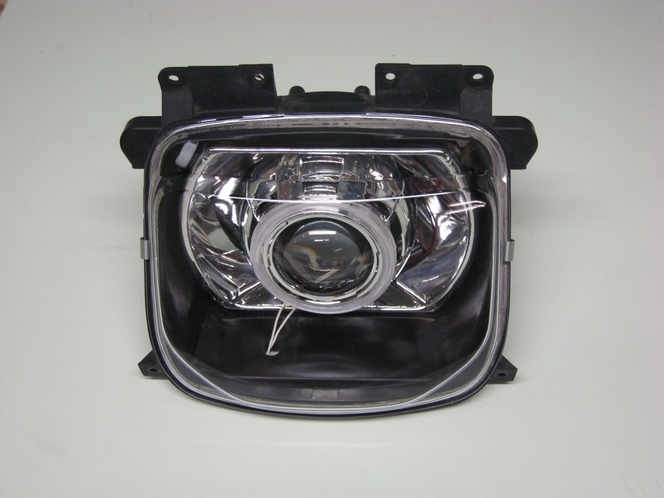 Прозрачные (гладкие) стекла фар из поликарбоната на BMW R 1100 Rt R ...