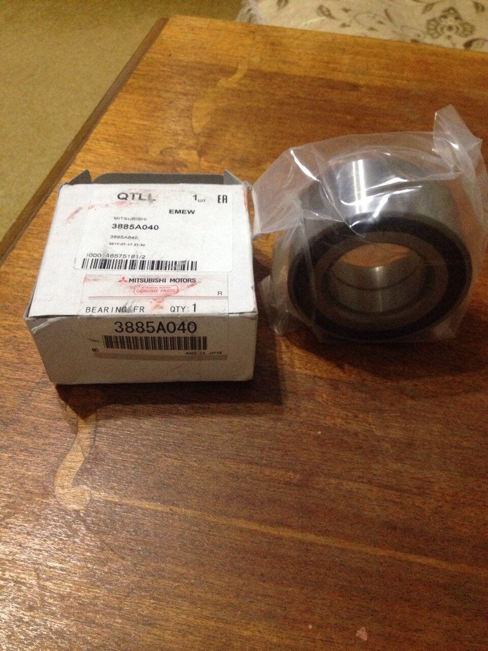 3885A040 Ремкомплект ступицы передней Mitsubishi | Запчасти на DRIVE2