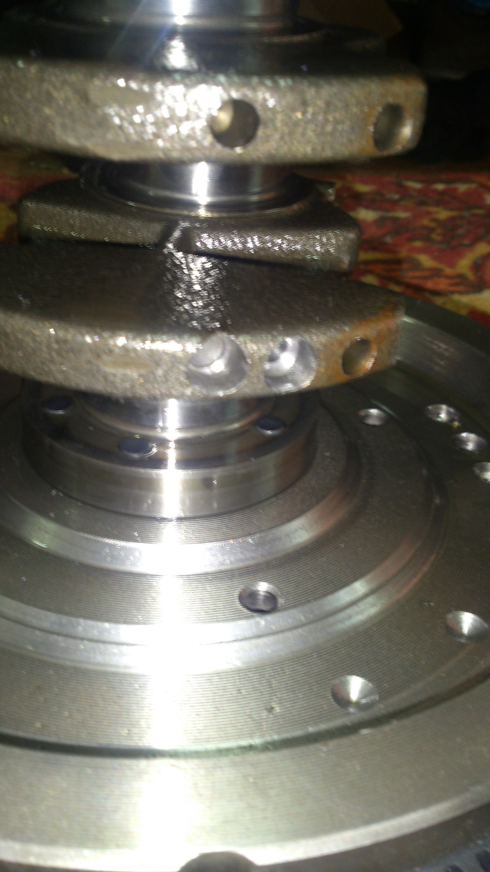 Постройка турбо мотора:№2 Балансировка коленвала — Lada Калина Спорт, 1 ...