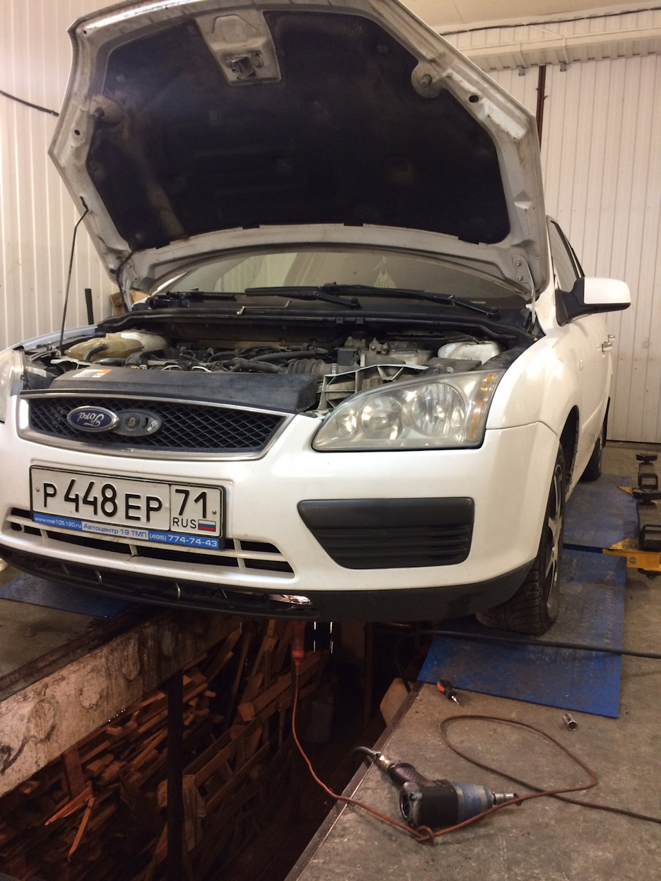 1. ТО после покупки. Лопнул радиатор и корпус термостата. — Ford Focus ...