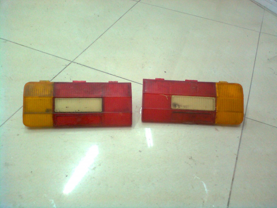 Тонировка лаком задних фонарей и передних габаритов — LADA 21063, 1,5 л ...