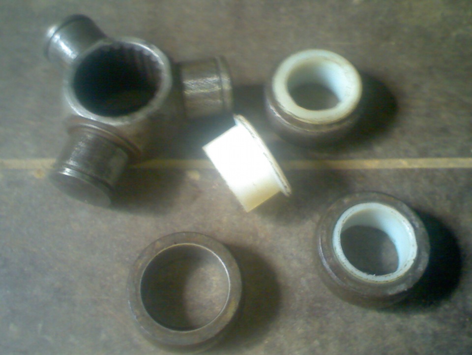 Втулки выточены так, что на триподе они сидят плотно, а кольцо на втулке сидит свободно, но без люфта — Great Wall Safe