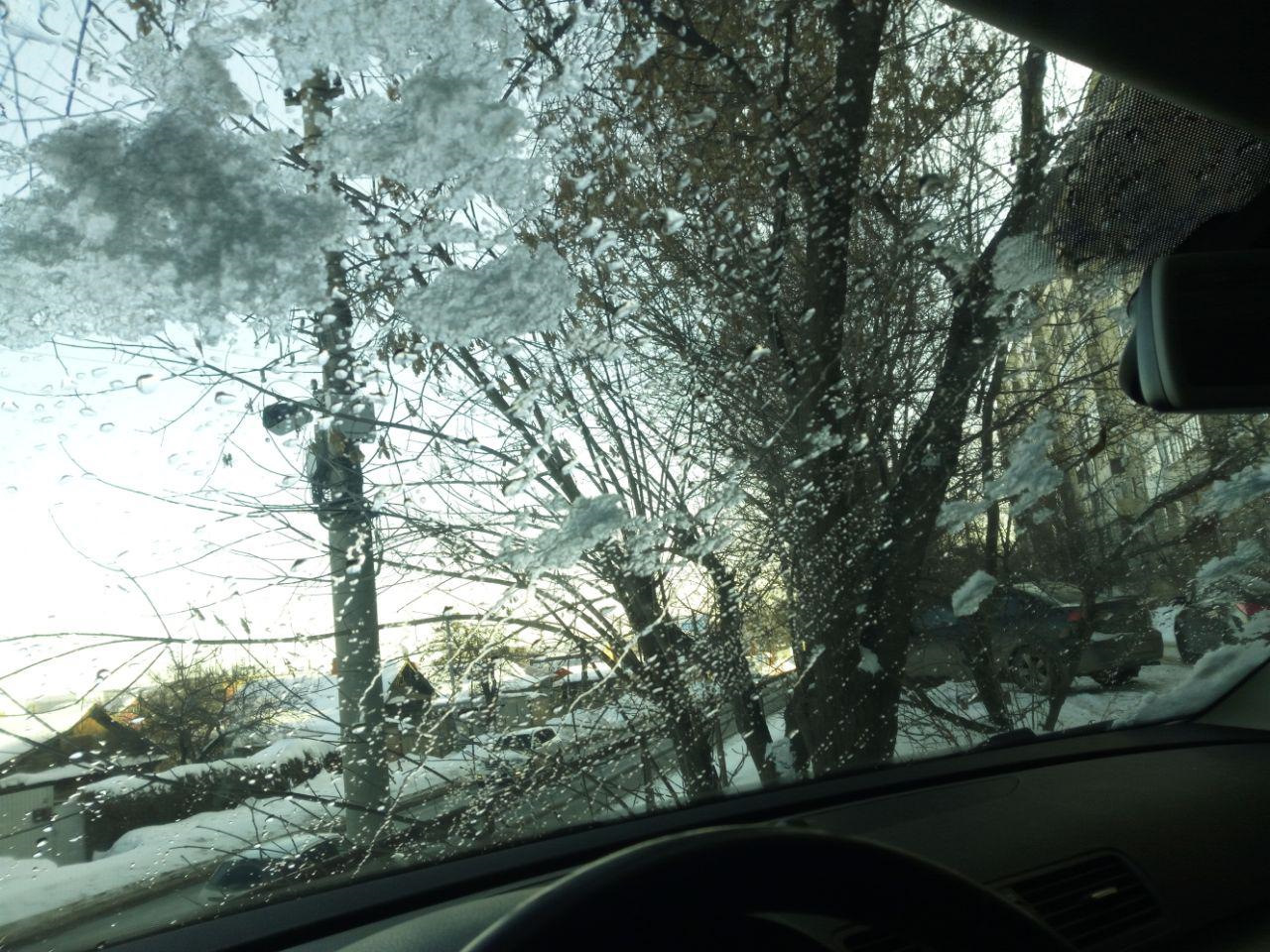 Ремонт подогрева лобового стекла. — Volkswagen Passat B6, 1,4 л, 2009 ...