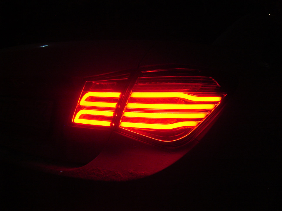 Фонари Мерс стайл Нового образца — Chevrolet Cruze (1G), 1,8 л, 2012 ...