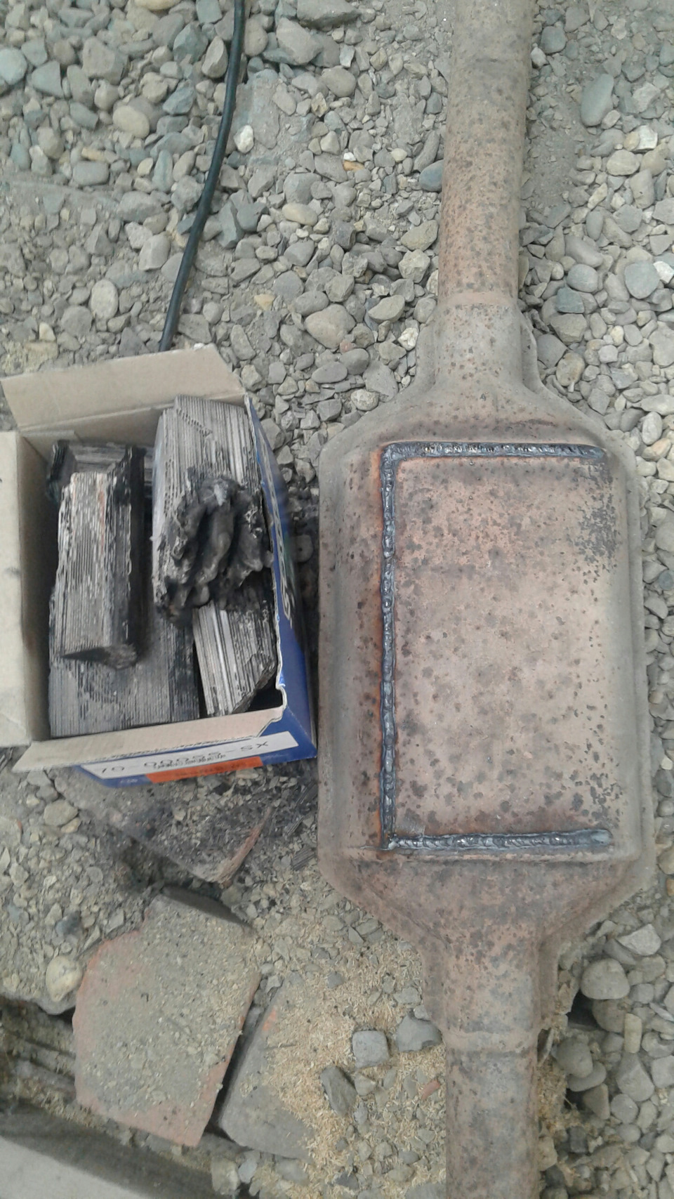 Брынчание в глушителе — Citroen BX, 1,4 л, 1989 года | своими руками ...