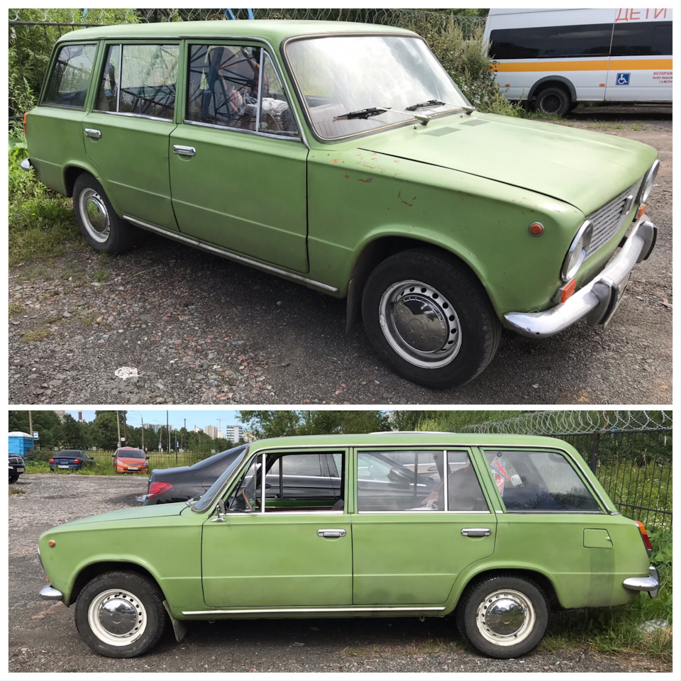 Колпаки хром, зеркальные. Зеркало заднего вида. — Lada 2102, 1,3 л, 1982  года | колёсные диски | DRIVE2