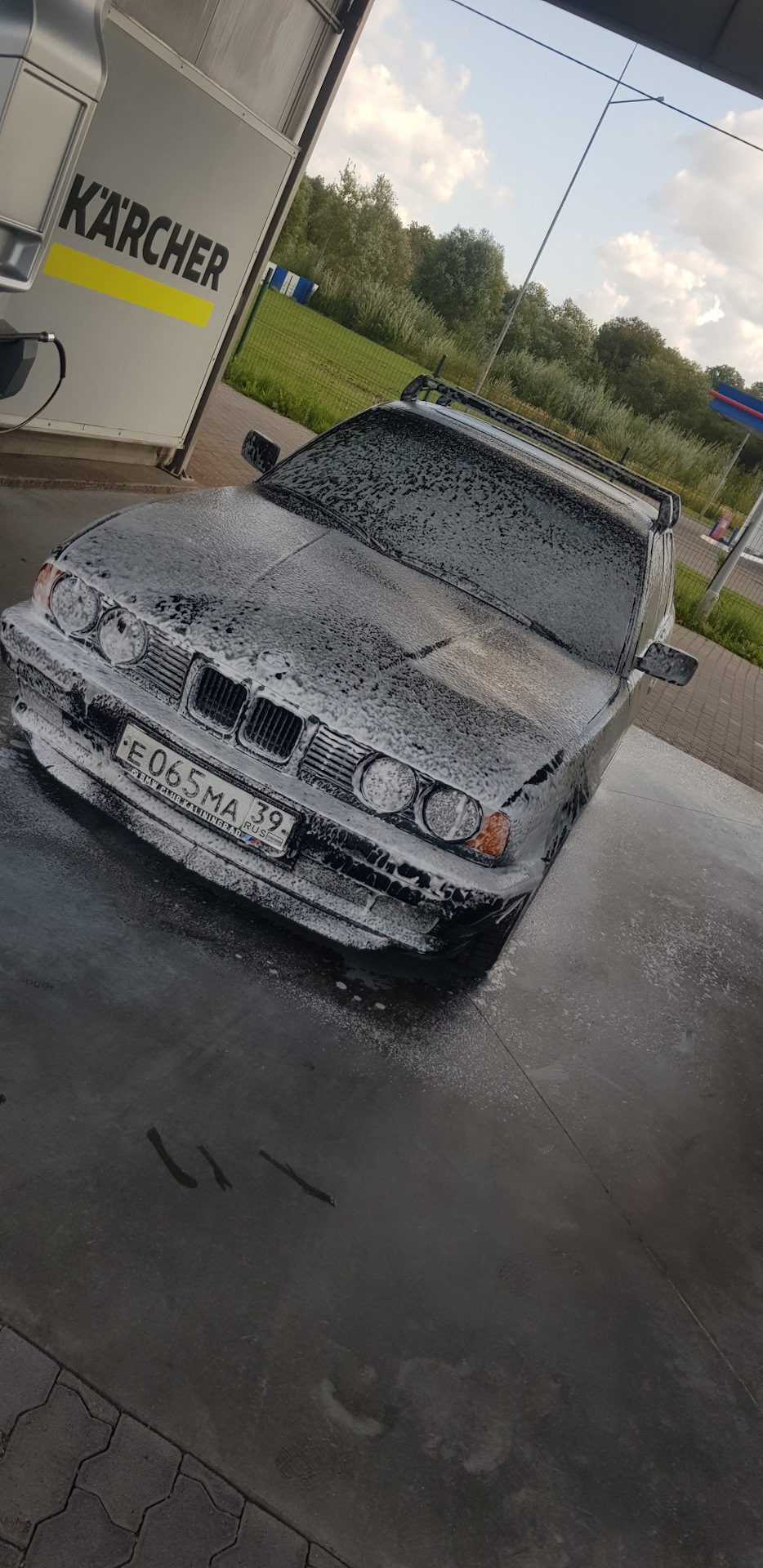 Вот я и дома) — BMW 5 series (E34), 2 л, 1991 года | просто так | DRIVE2