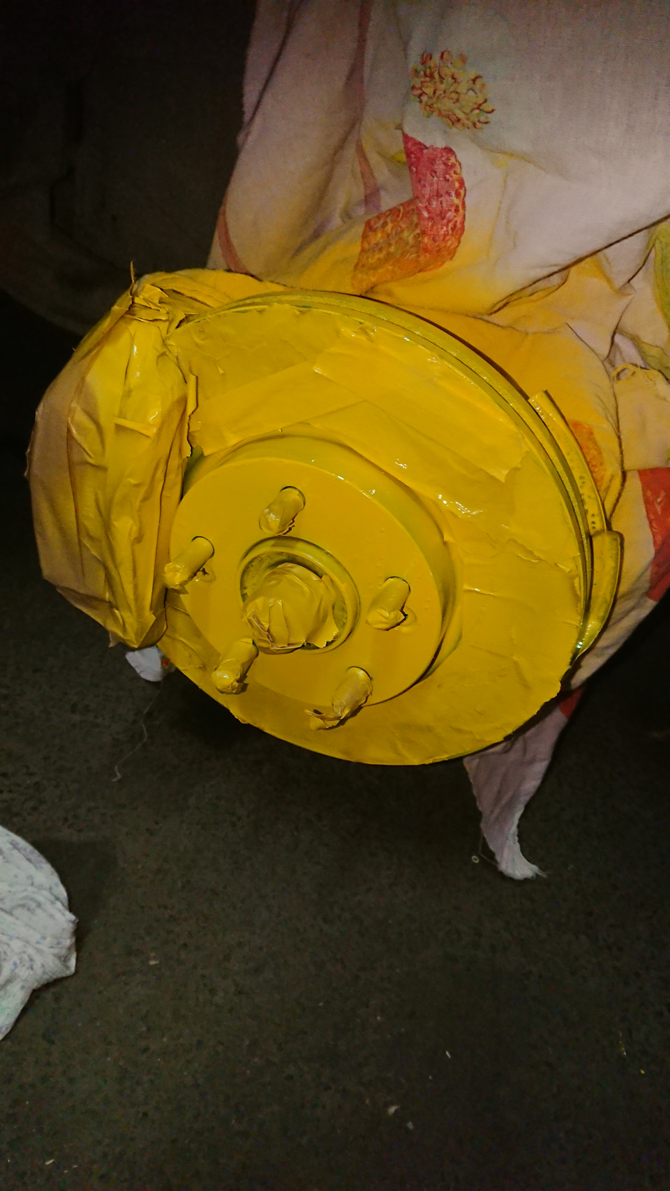 Покраска ступицы — Hyundai Tuscani (GK), 2 л, 2004 года | своими руками ...