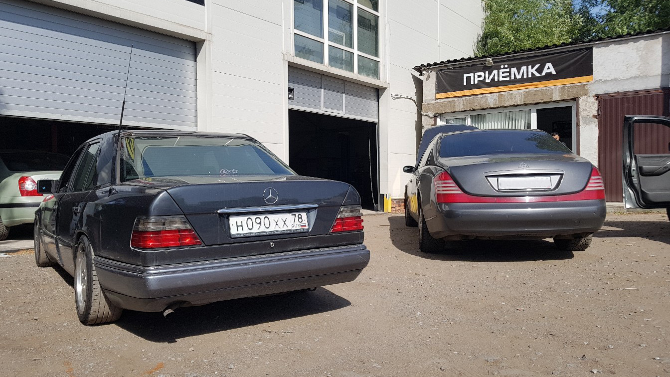 Mercedes-Benz E-class (W124) 4.2 бензиновый 1993 | E420 SportLine на DRIVE2