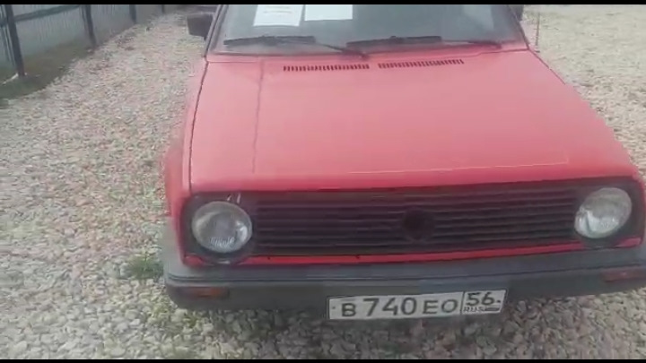Volkswagen Golf Mk2 1.5 бензиновый 1986 | Бешенная морковка на DRIVE2