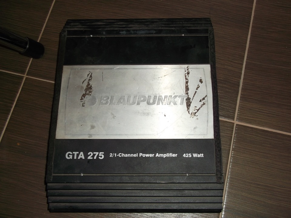 Усилитель blaupunkt gta 275 как подключить колонки