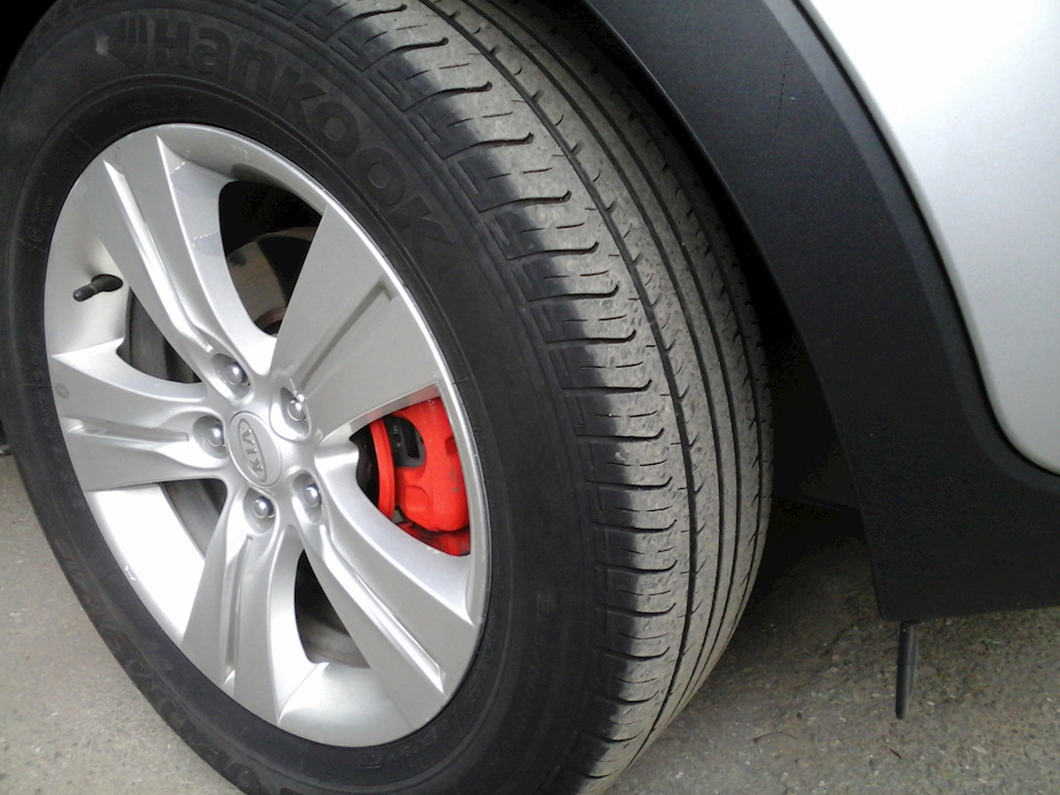 вопрос про износостойкость штатной резины — KIA Sportage (3G), 2 л ...
