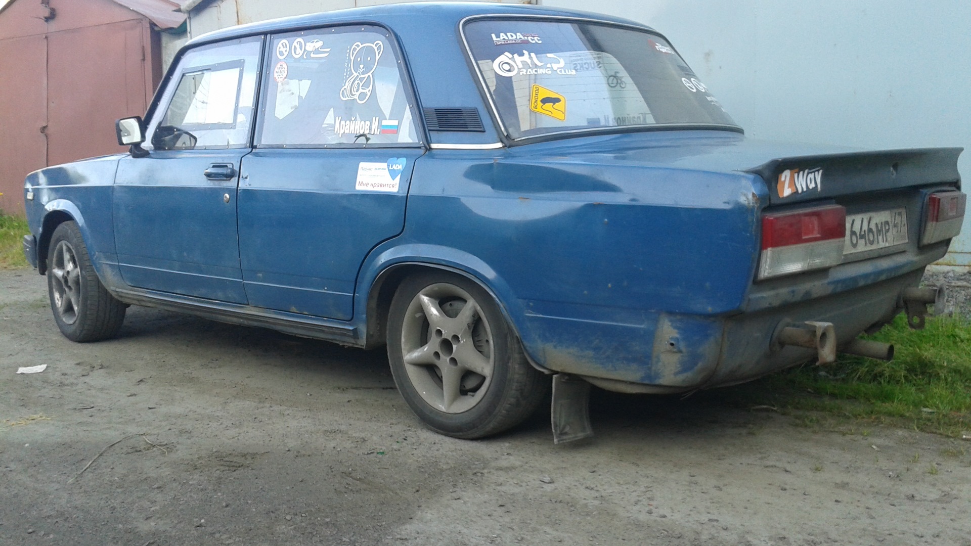 Lada 21074 1.6 бензиновый 2007 | Турбо_Мишка на Дросселях на DRIVE2