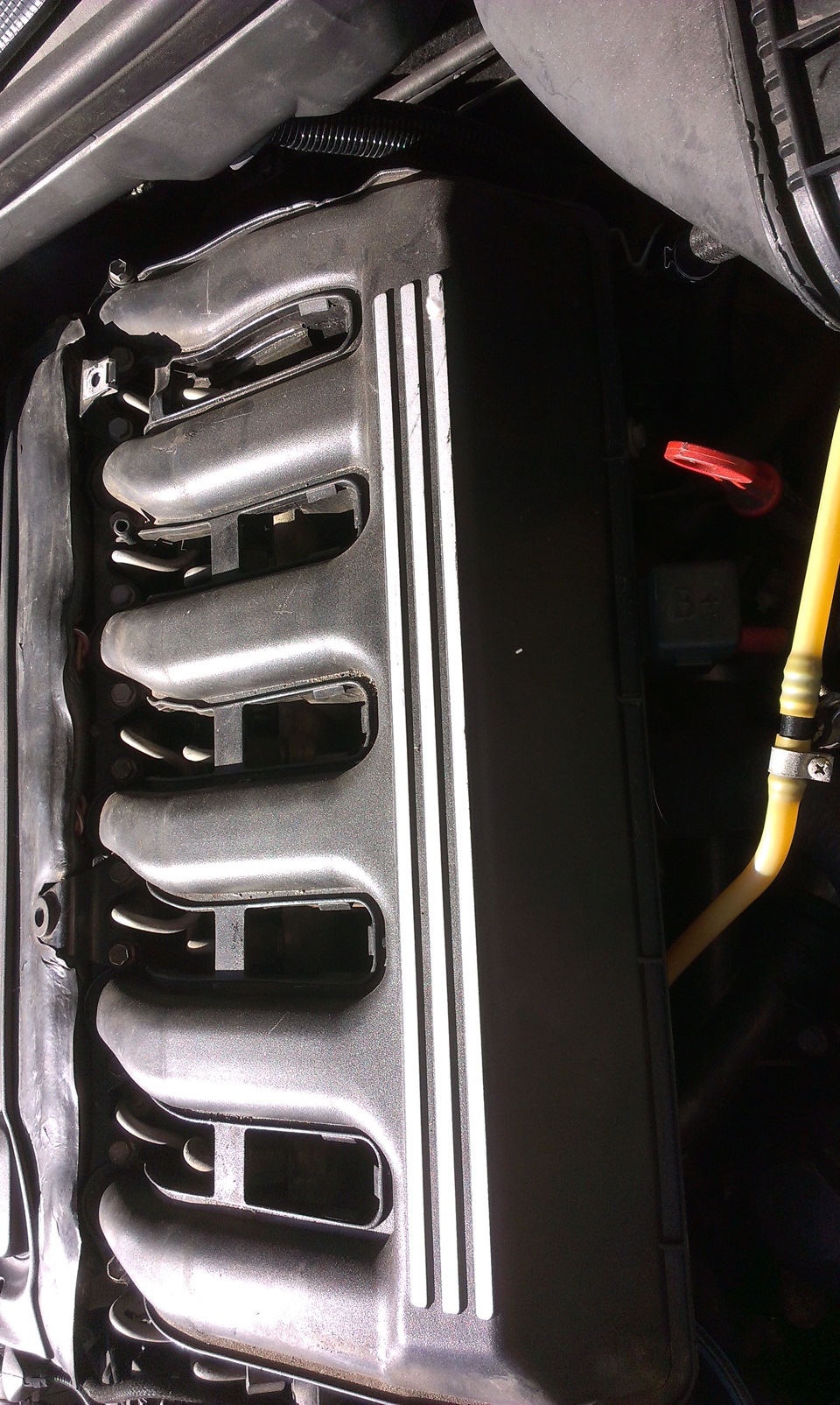 вакуум и очистка коллектора — BMW 5 series (E39), 3 л, 2001 года ...