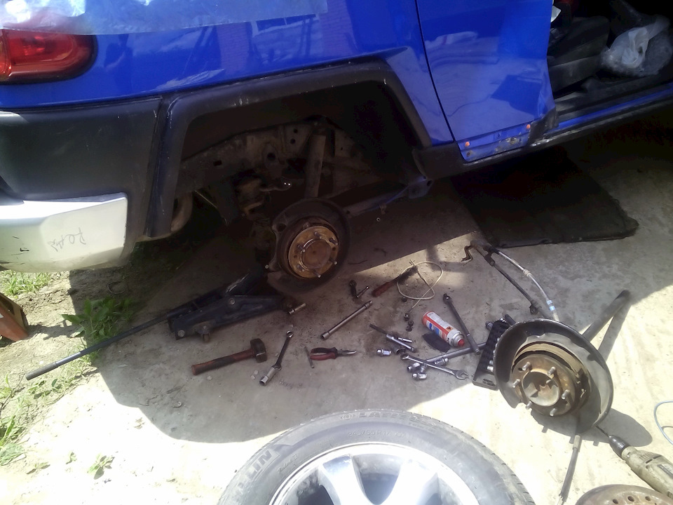 Фото в бортжурнале Toyota FJ Cruiser